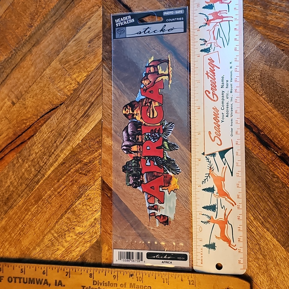 Stickers Sticko sealed sheet Africa Elephant